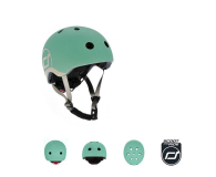 Scoot & Ride Kask Ochronny XXS-S dla dzieci 1-5 lat Forest - 1007744 - zdjęcie 3